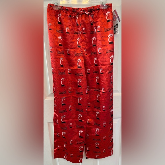 Pajama Pants Women’s Cincinnati Bearcats, Size Medium - Picture 1 of 4